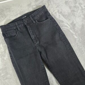 Joe's Jeans High Rise‎ Flare Leg Black Wash Denim Jeans Women's Size 27